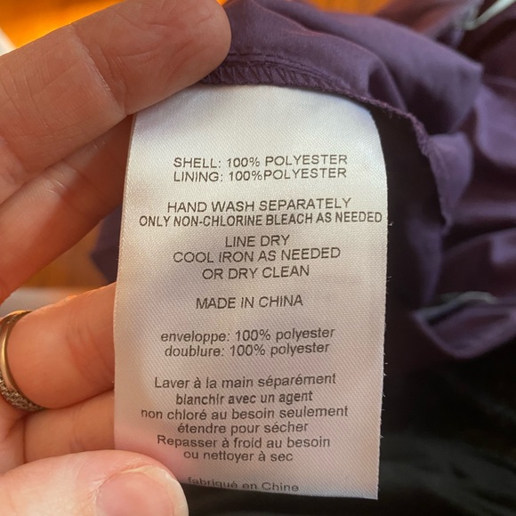 Amethyst, Vera Wang White Bridesmaid collection, halter, chiffon, size 10 - Picture 3 of 16